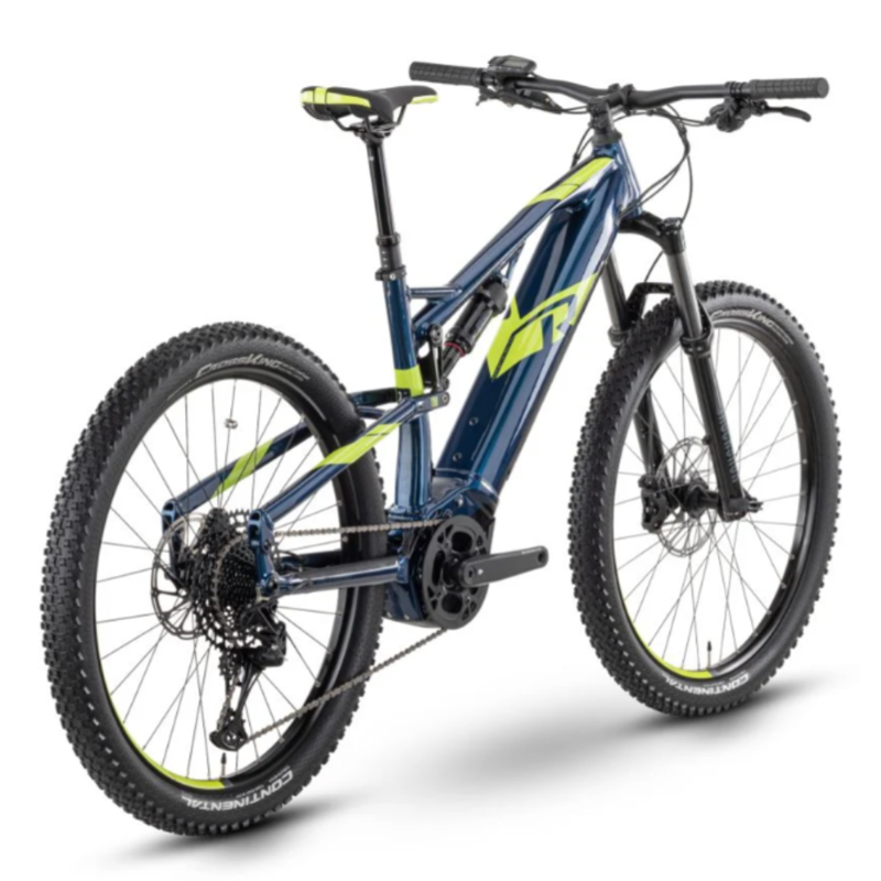 Cosmetically Damaged R Raymon FullRay 130E 6.0 Electric Bike Blue/Lime-2